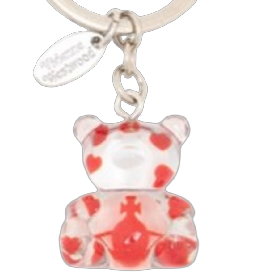Teddy Resin Keychain - Vivienne Westwood Synthetic Red Accessories / Keychains