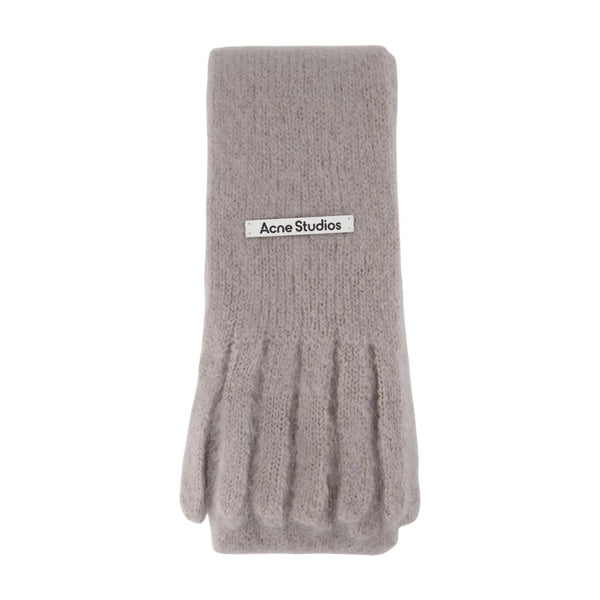 Acne Studios Wool gloves in gray