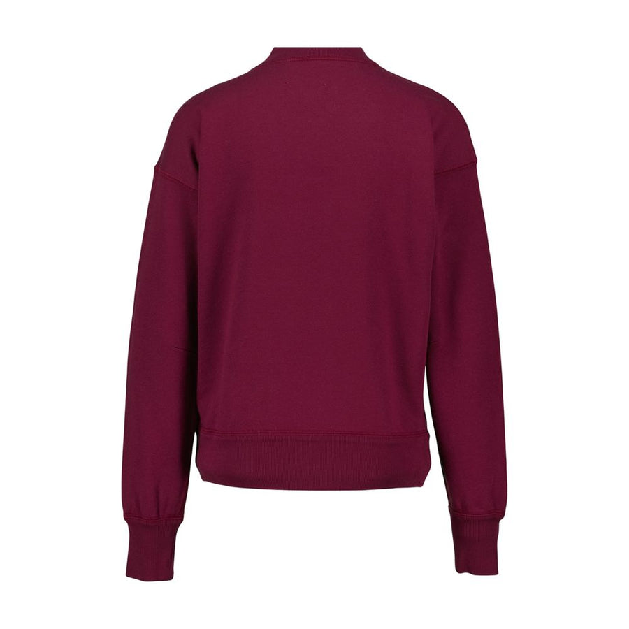 Isabel Marant cotton sweatshirt in burgundy