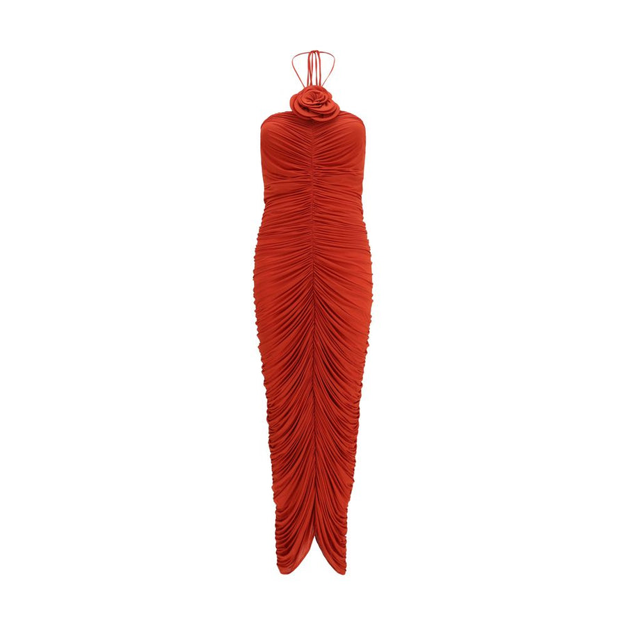 Magda Butrym 86% Viscose 14% Elastane dress in red