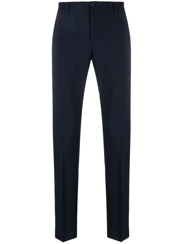 Valentino Cotton blend trousers in black