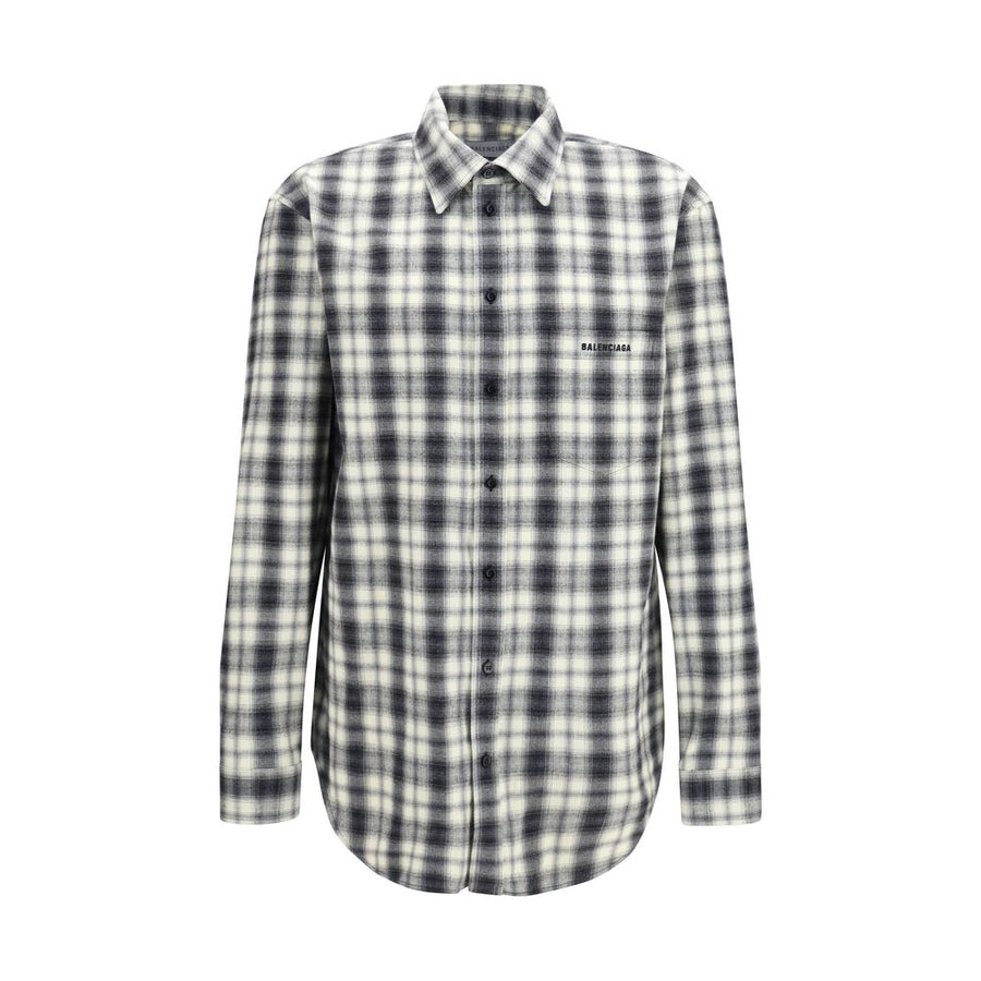 Balenciaga 100% Cotton shirt in gray