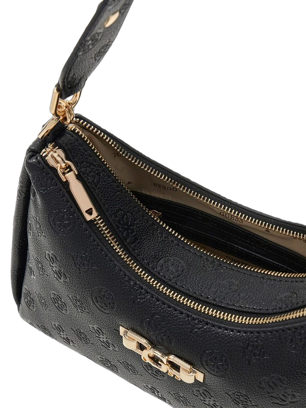 Guess 100% Polyurethane shoulder bag in black