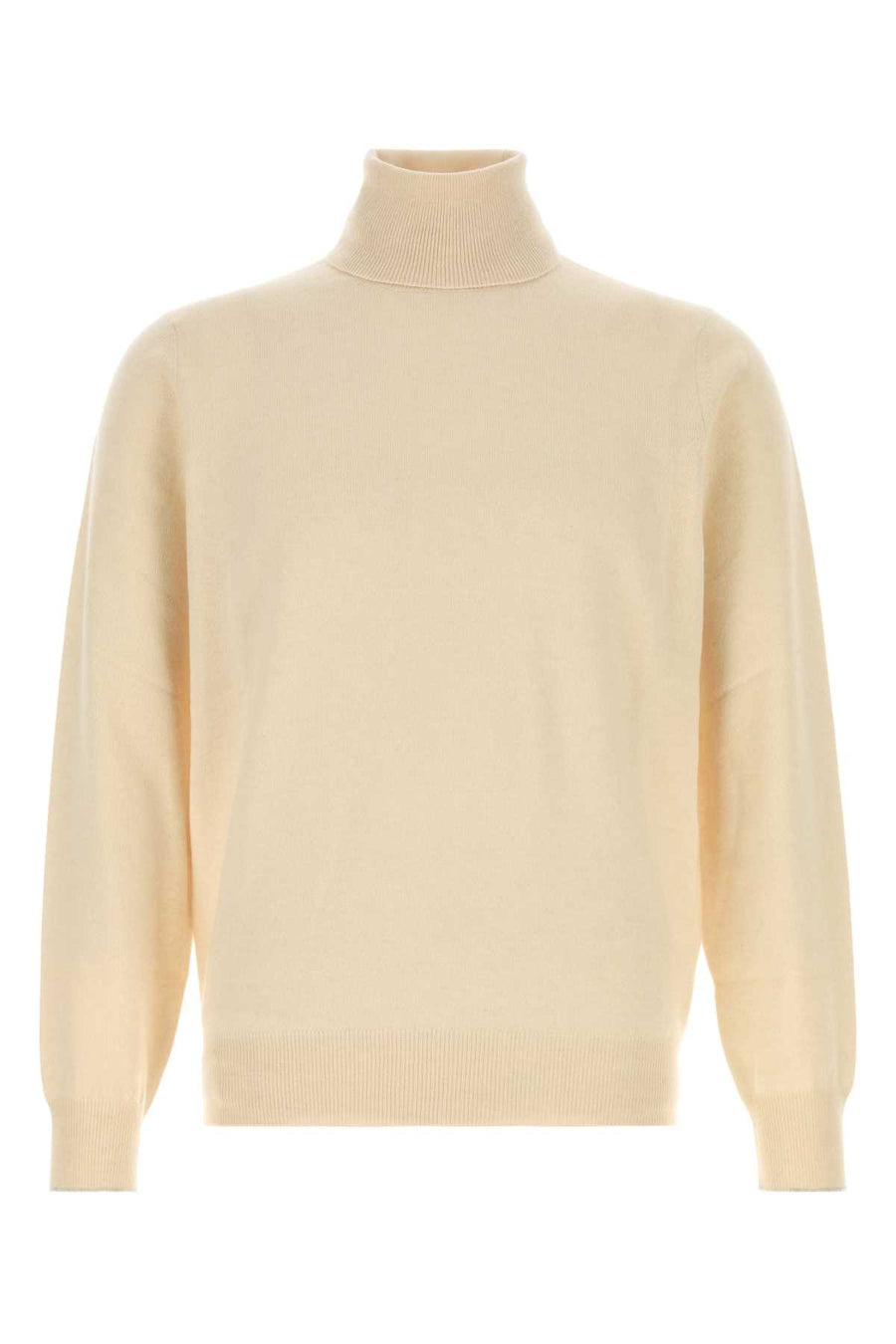 Brunello Cucinelli 100% Cashmere turtleneck in beige
