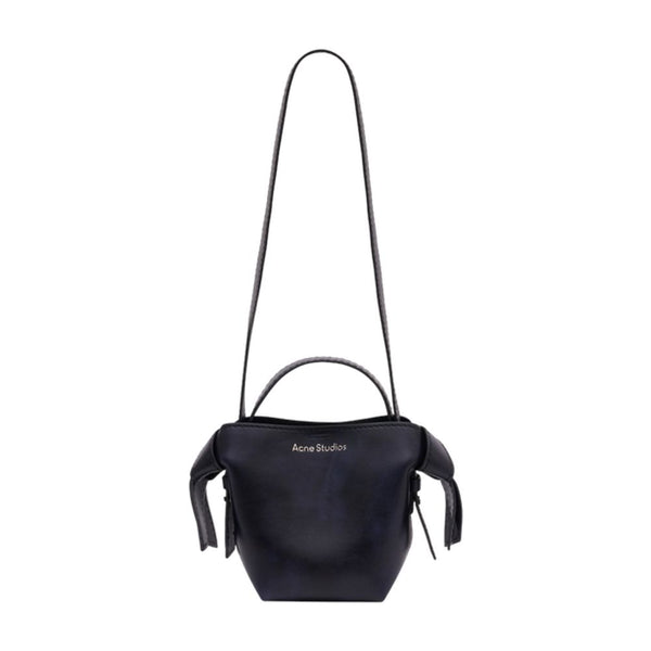 Acne Studios calfskin shoulder bag in blue