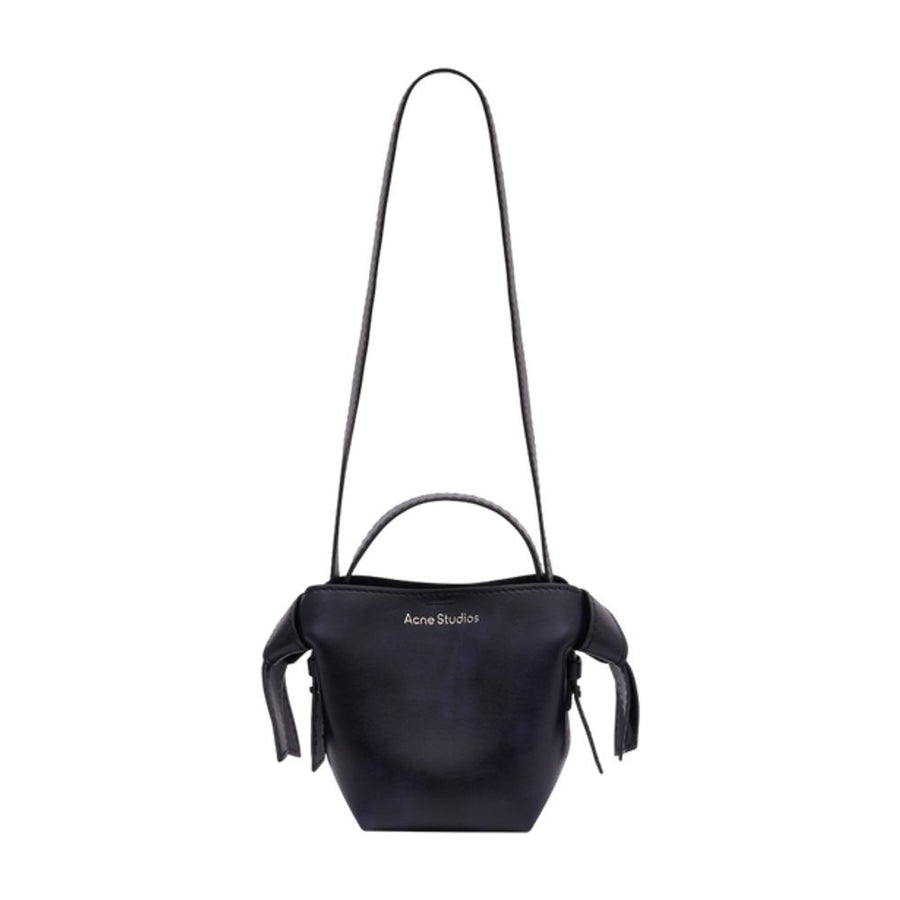 Acne Studios calfskin shoulder bag in blue