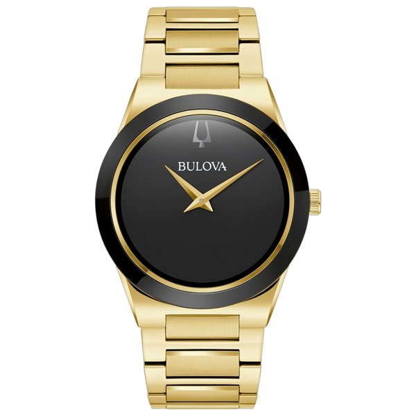 Bulova watch in gold