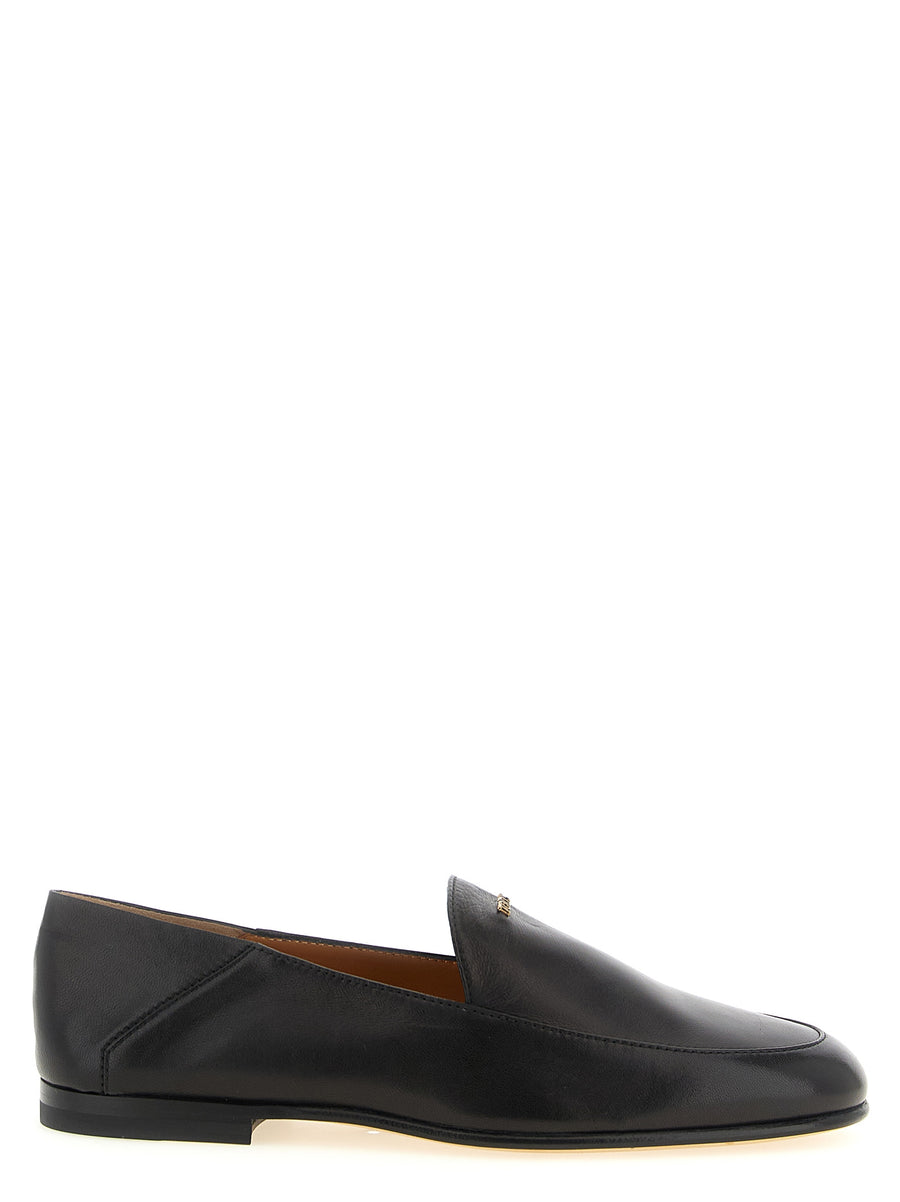 Tod's 100% lamb leather loafer in black