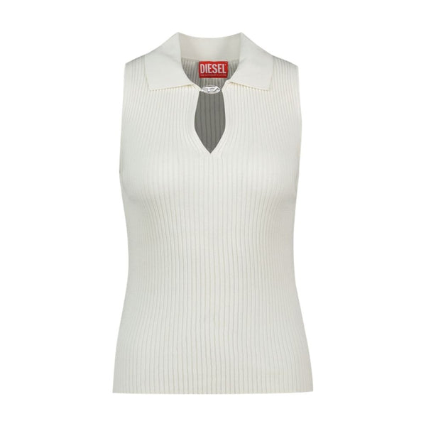 Diesel Silk tank top in white