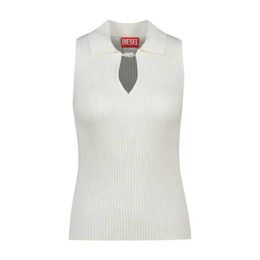 Diesel Silk tank top in white
