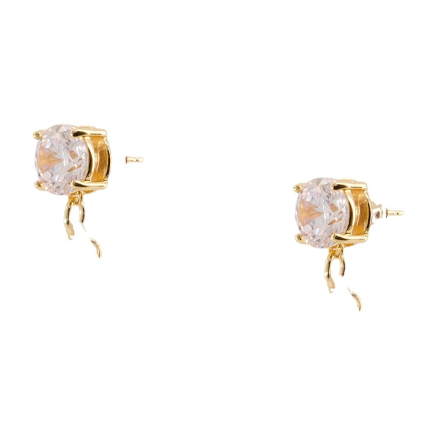 Self-Portrait Pearls earrings in white