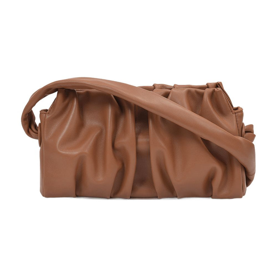 Elleme Leather Leather shoulder bag in brown