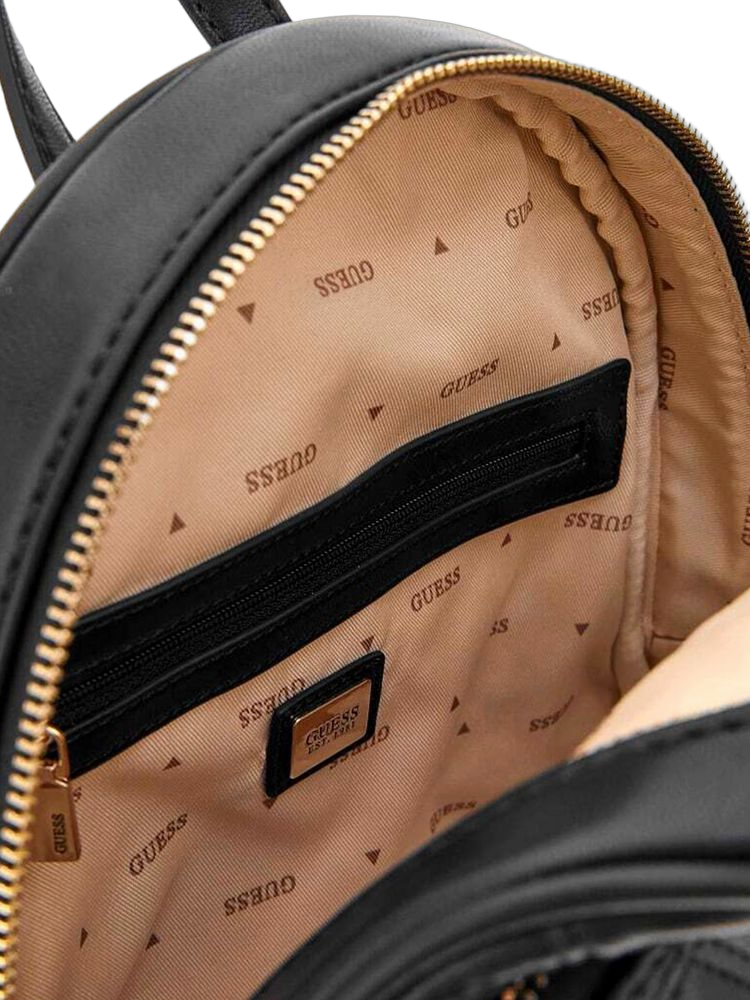 Guess 100% Polyurethane backpack in black