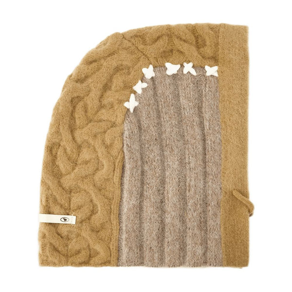 Ader Error BMADFWHW0101BR Nylon beanie in brown