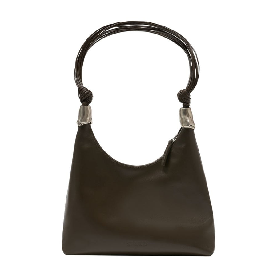 Staud Calfskin shoulder bag in brown