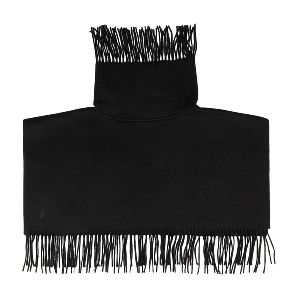 Turtla Scarf - By Malene Birger Wool Black Accessories /