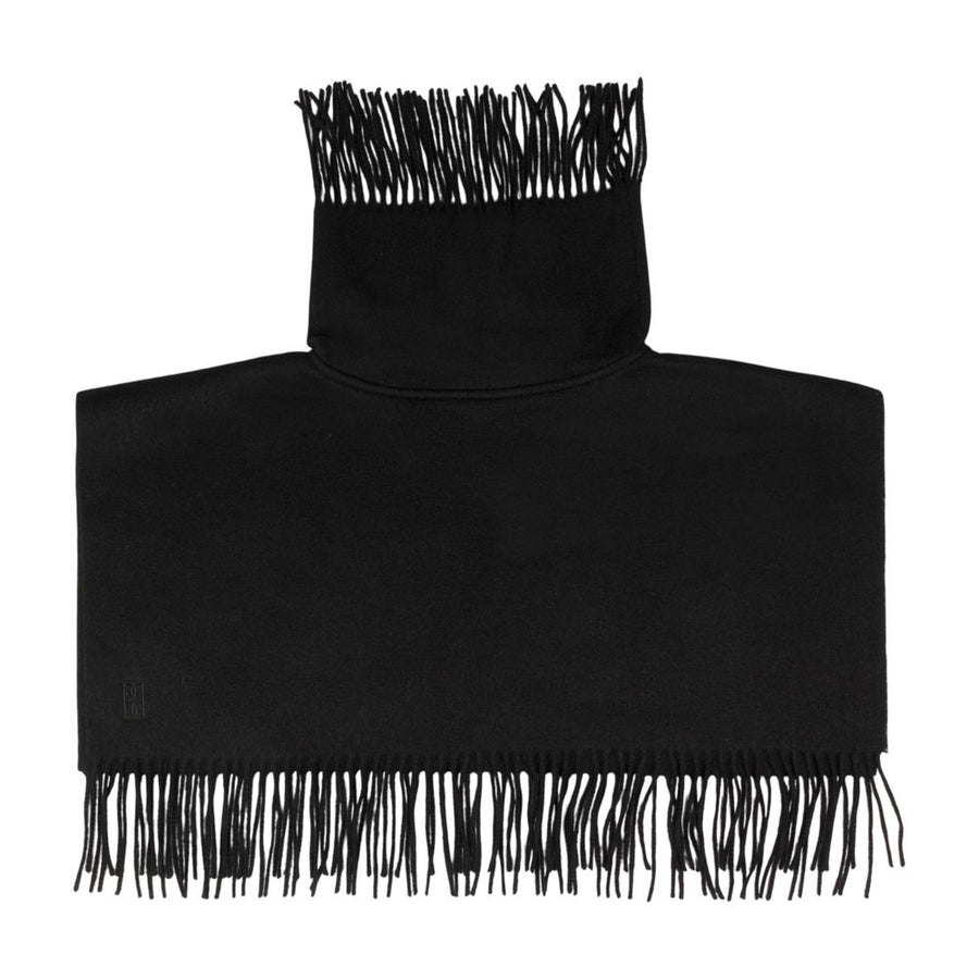 Turtla Scarf - By Malene Birger Wool Black Accessories /