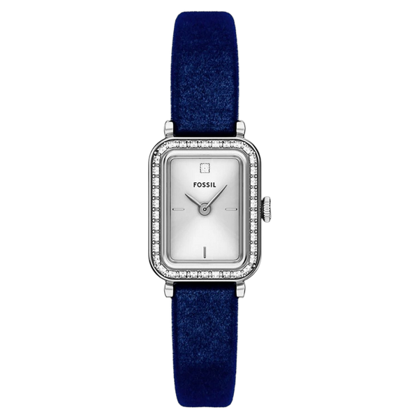 Fossil watch in silver