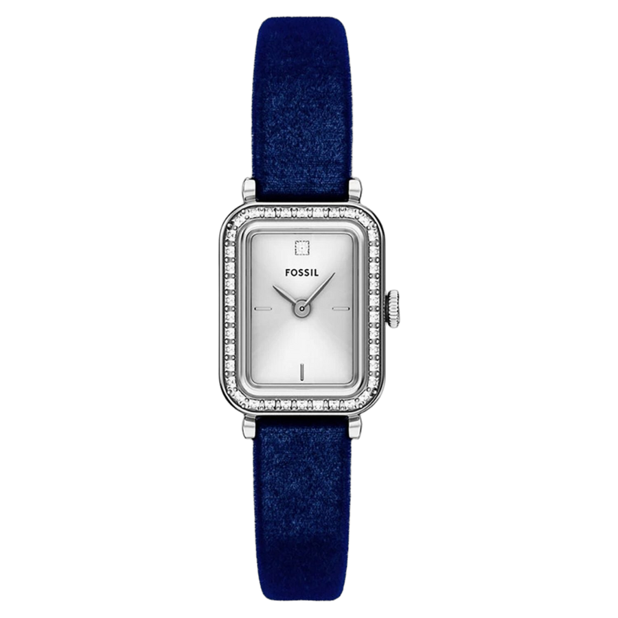 Fossil watch in silver