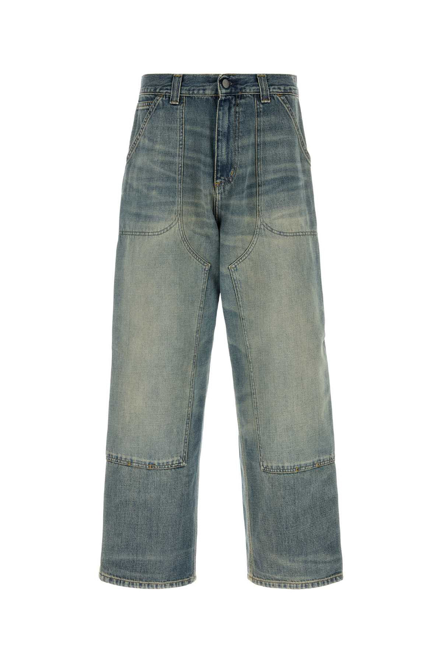 Denim Oakland Pant Blue Exterior: Cotton Pantaloni