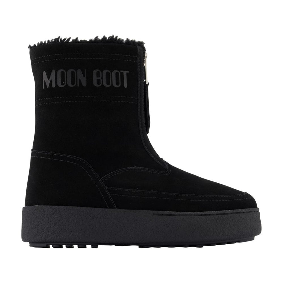 Moon Boot Calfskin ankle boot in black