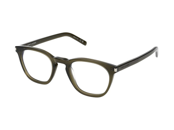 Saint Laurent SL Acetate eyeglasses in olive