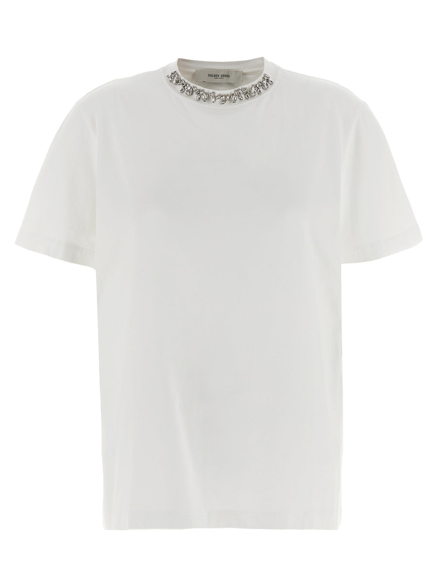 Golden Goose 100% cotton t-shirt in white