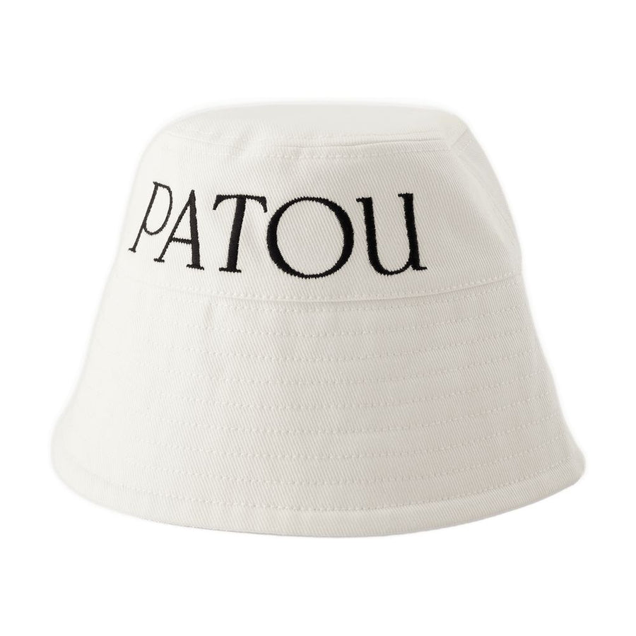 Patou AC0270132001W Cotton bucket hat in white