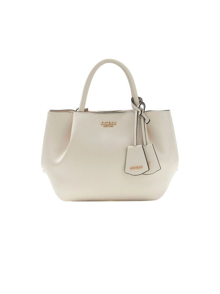 Guess 100% Polyurethane shoulder bag in white