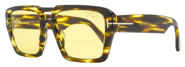 Tom Ford Redford Photochromic Sunglasses Tf1153 52e Dark Havana 56mm Ft1153 Plastic (acetate)