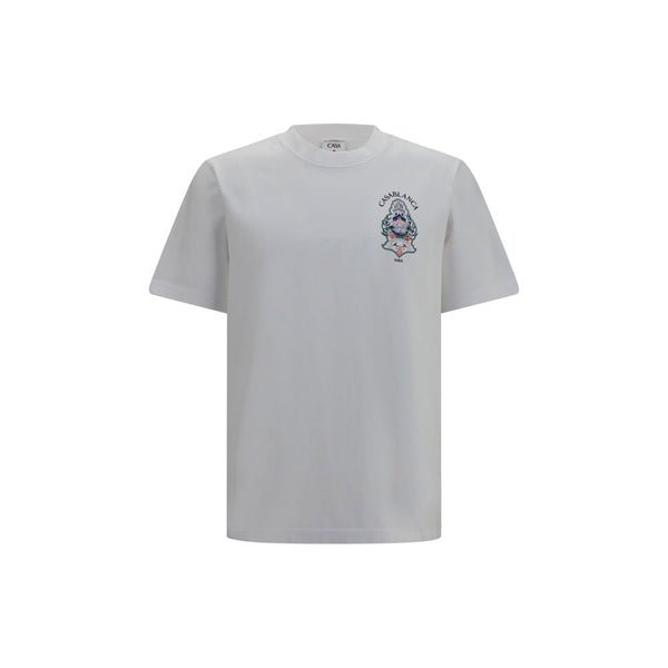 Casablanca 100% Cotton t-shirt in white
