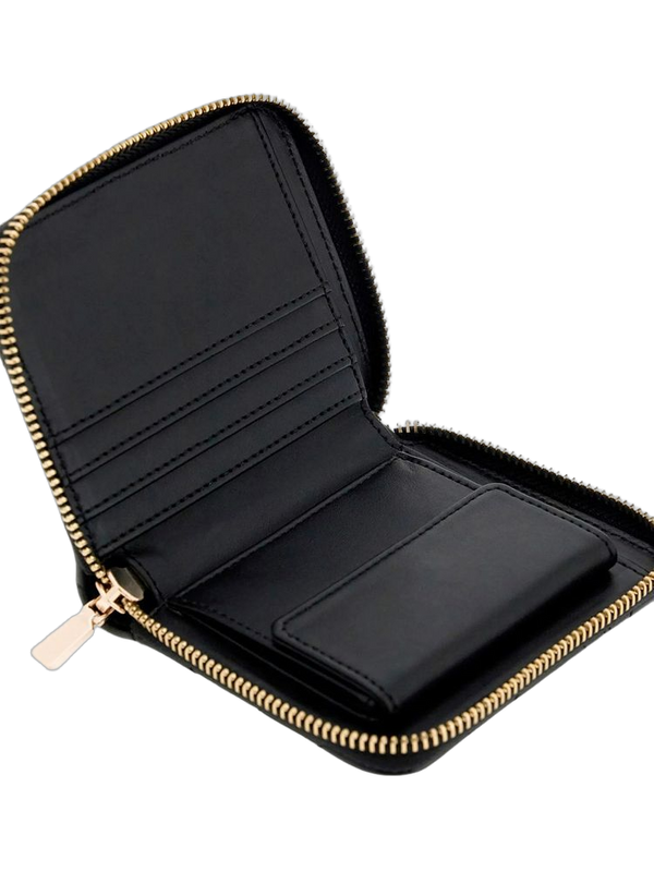Guess 100% Polyurethane wallet in black