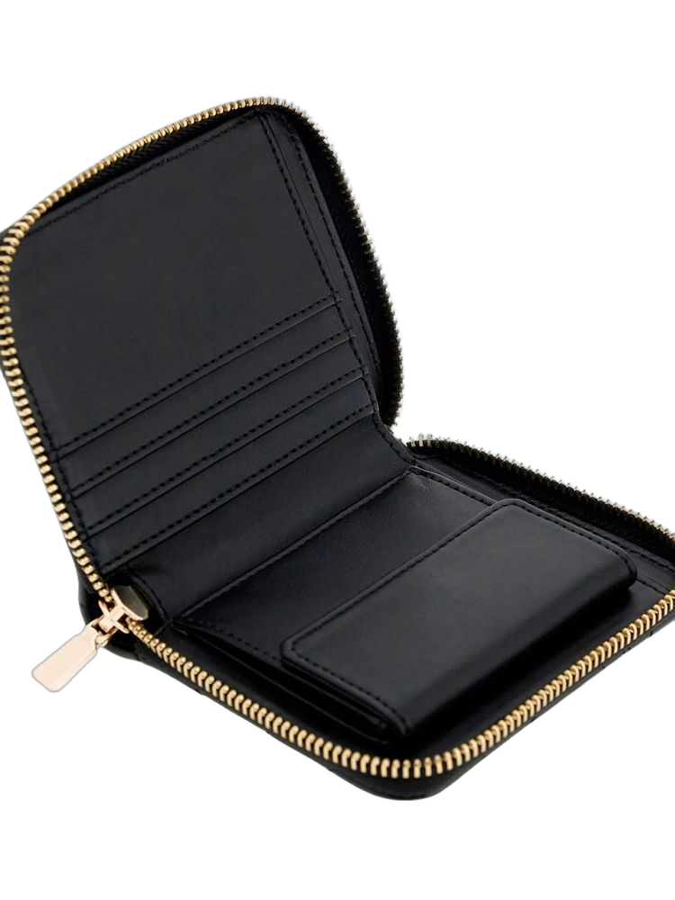 Guess 100% Polyurethane wallet in black