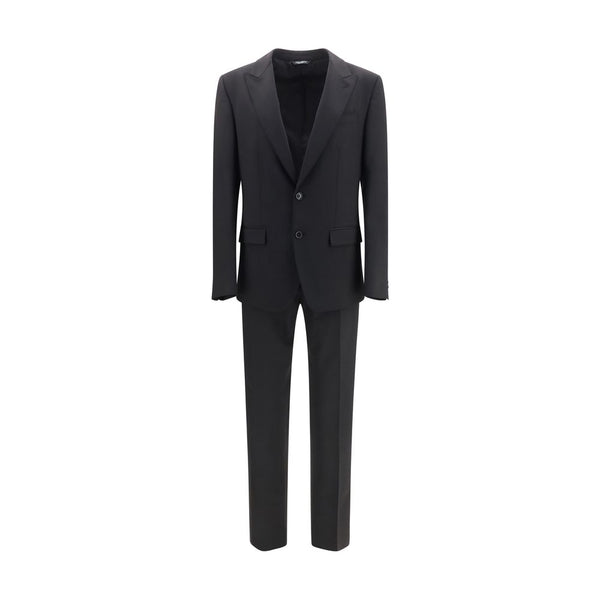Black Wool Oves Aries Two-Piece Suit