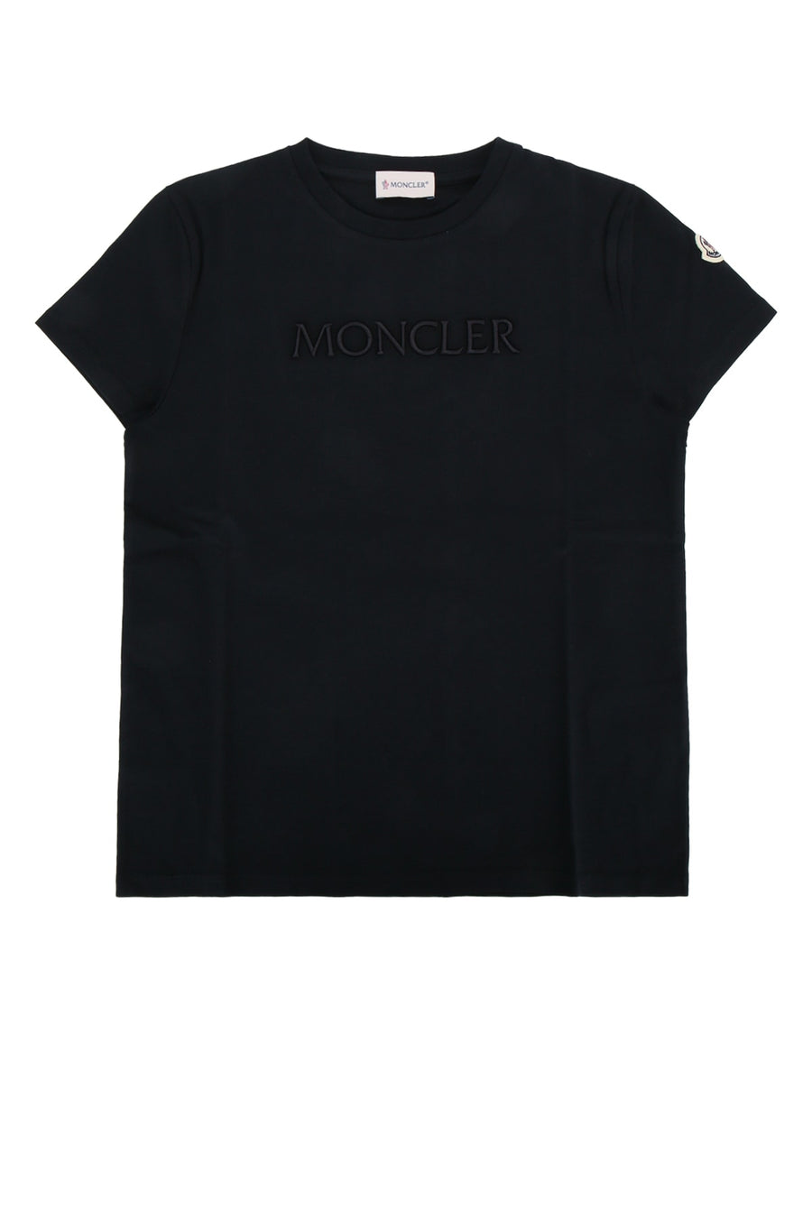 Ss T-Shirt Black Mixed Fibres