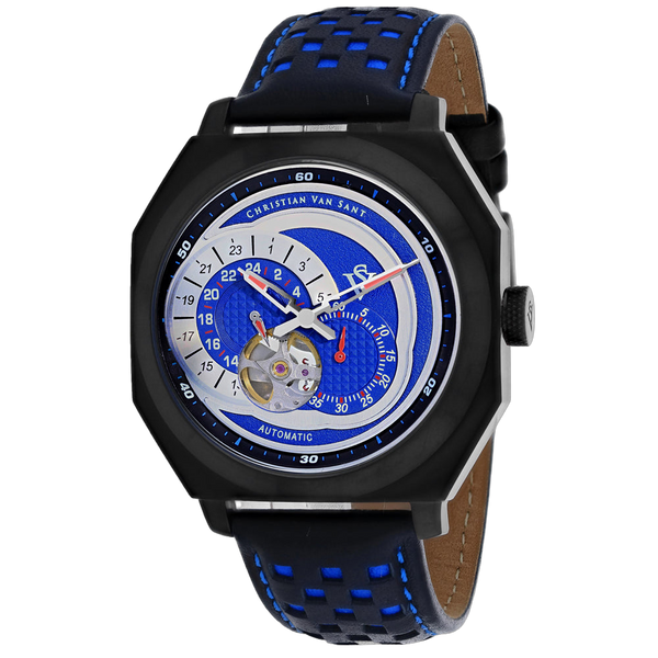 Christian Van Sant Stainless steel case watch in blue