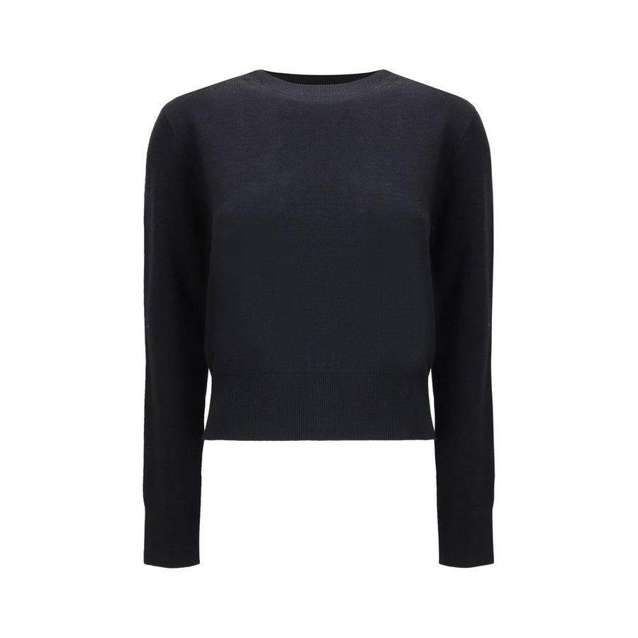 AMI Paris 100% Merino Wool sweater in black