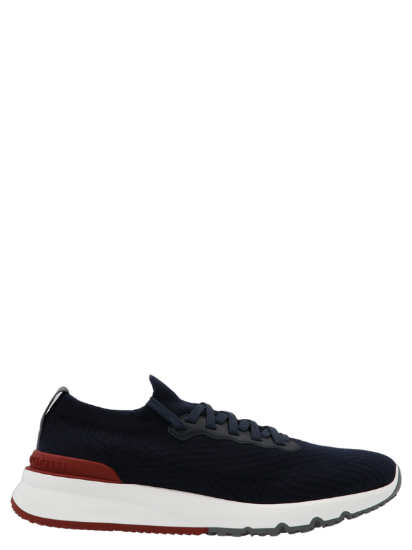 Brunello Cucinelli 82% polyolefin sneaker in black