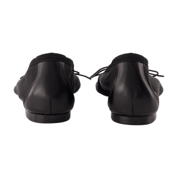Simone Rocha Mesh ballet flat in black