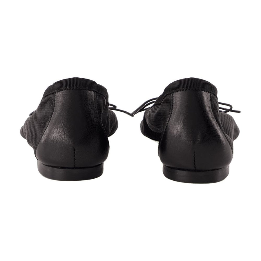 Simone Rocha Mesh ballet flat in black