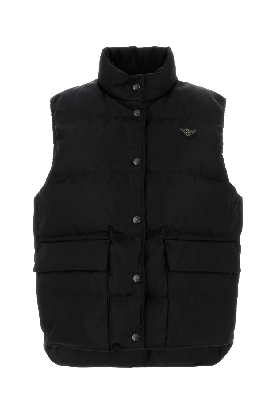 Black Re-Nylon Down Jacket Nero Piumini