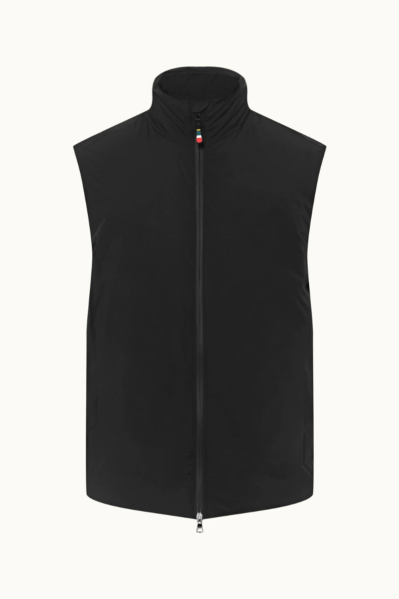 Orlebar Brown 83% Polyamide vest in black