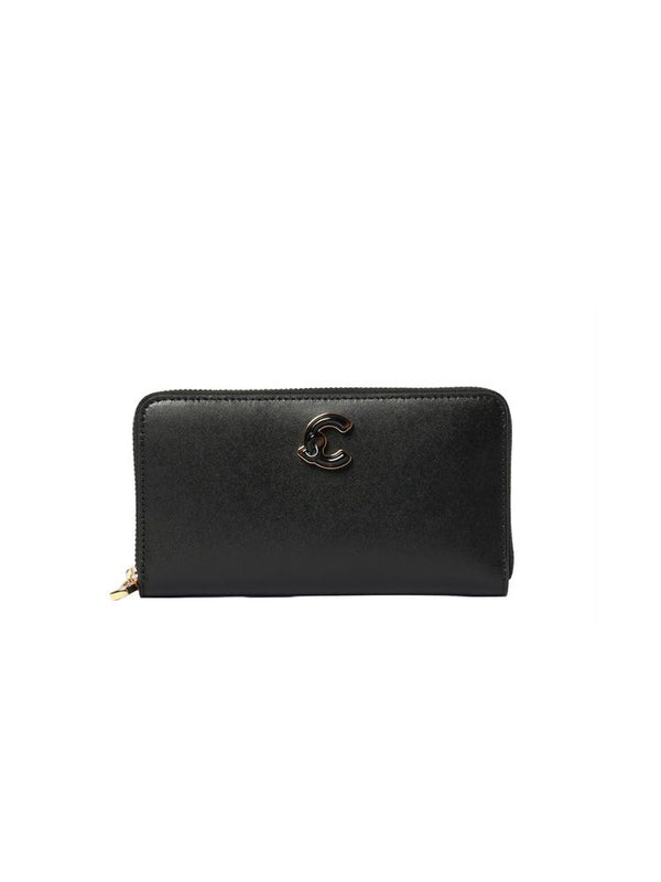 Coccinelle 100% Calf Split Leather wallet in black