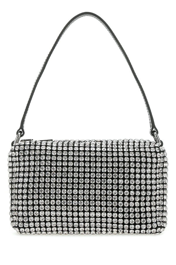 Alexander Wang Pouch 80% crystal glass shoulder bag in clear