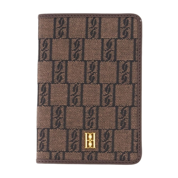 Cara Passport Holder - By Malene Birger Cotton Brown Accessories / Passport-holder