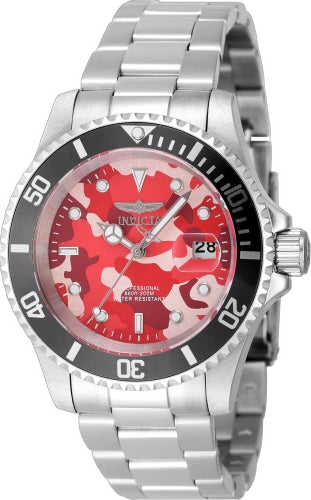 Invicta watch in red