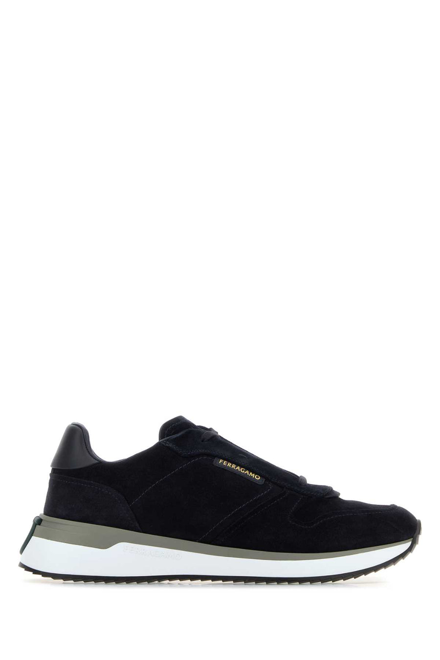 Dark Blue Suede Sneakers Navy