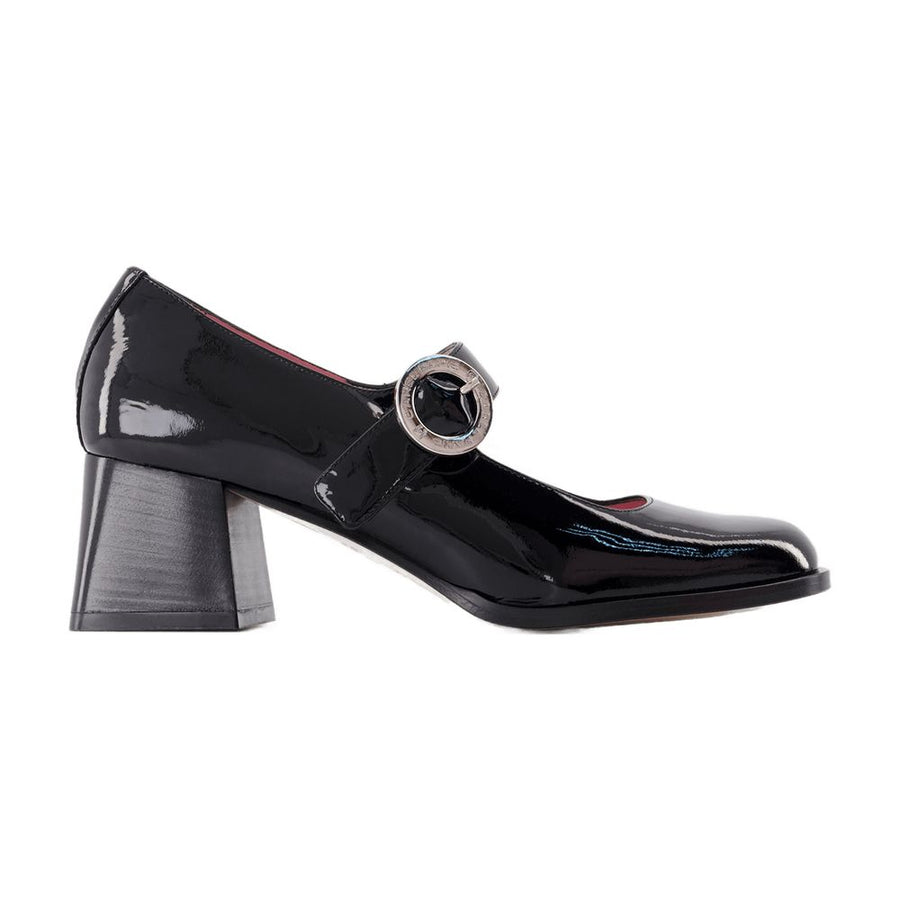 Carel Calfskin pump in black
