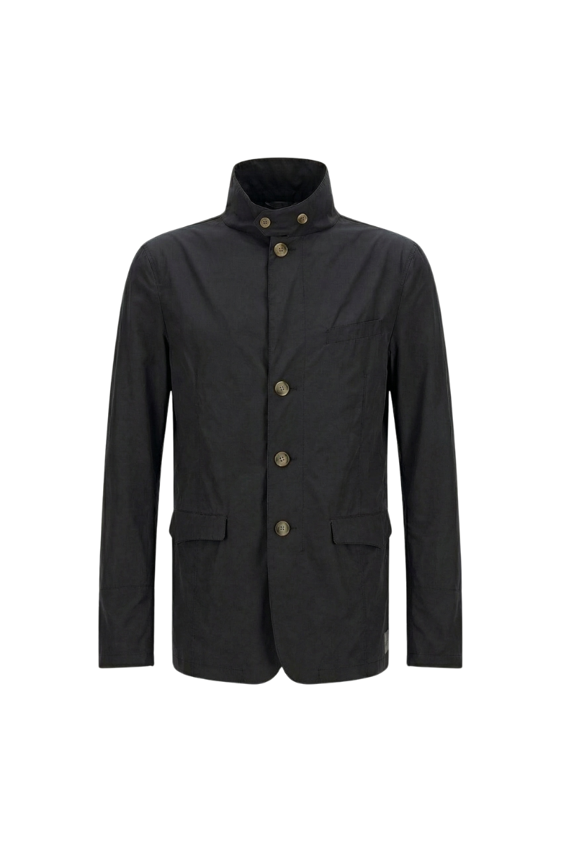Herno 100% Polyamide (Nylon) jacket in black