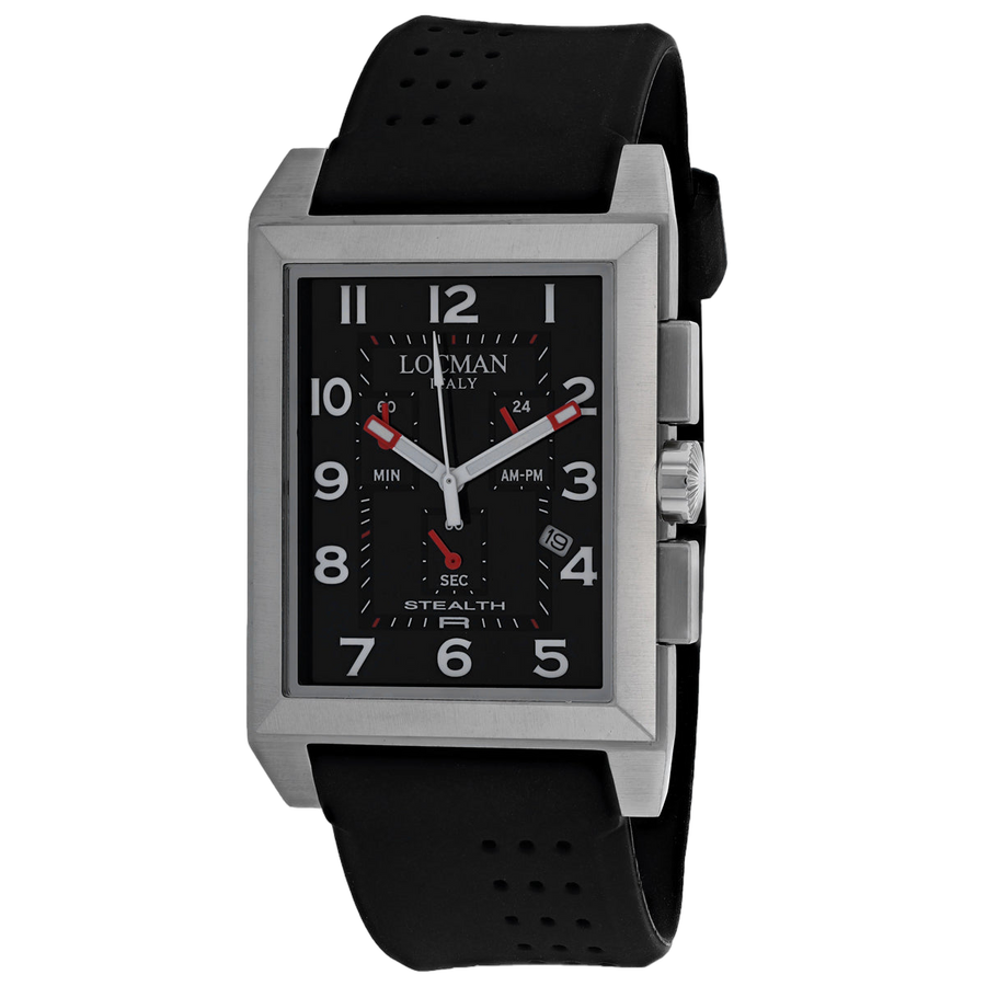Locman Titanium case watch in black